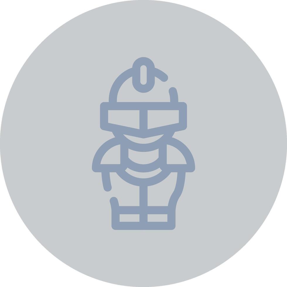 Ritter kreatives Icon-Design vektor