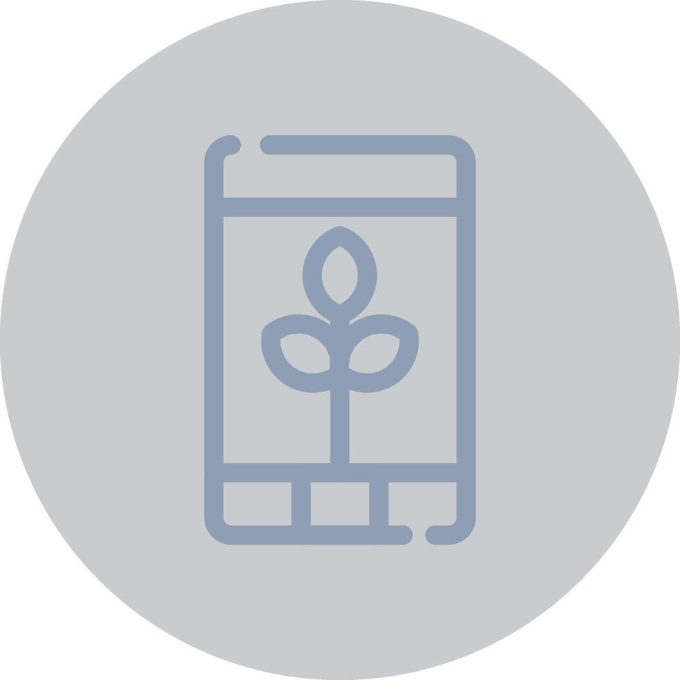 Landwirtschaft App kreativ Symbol Design vektor