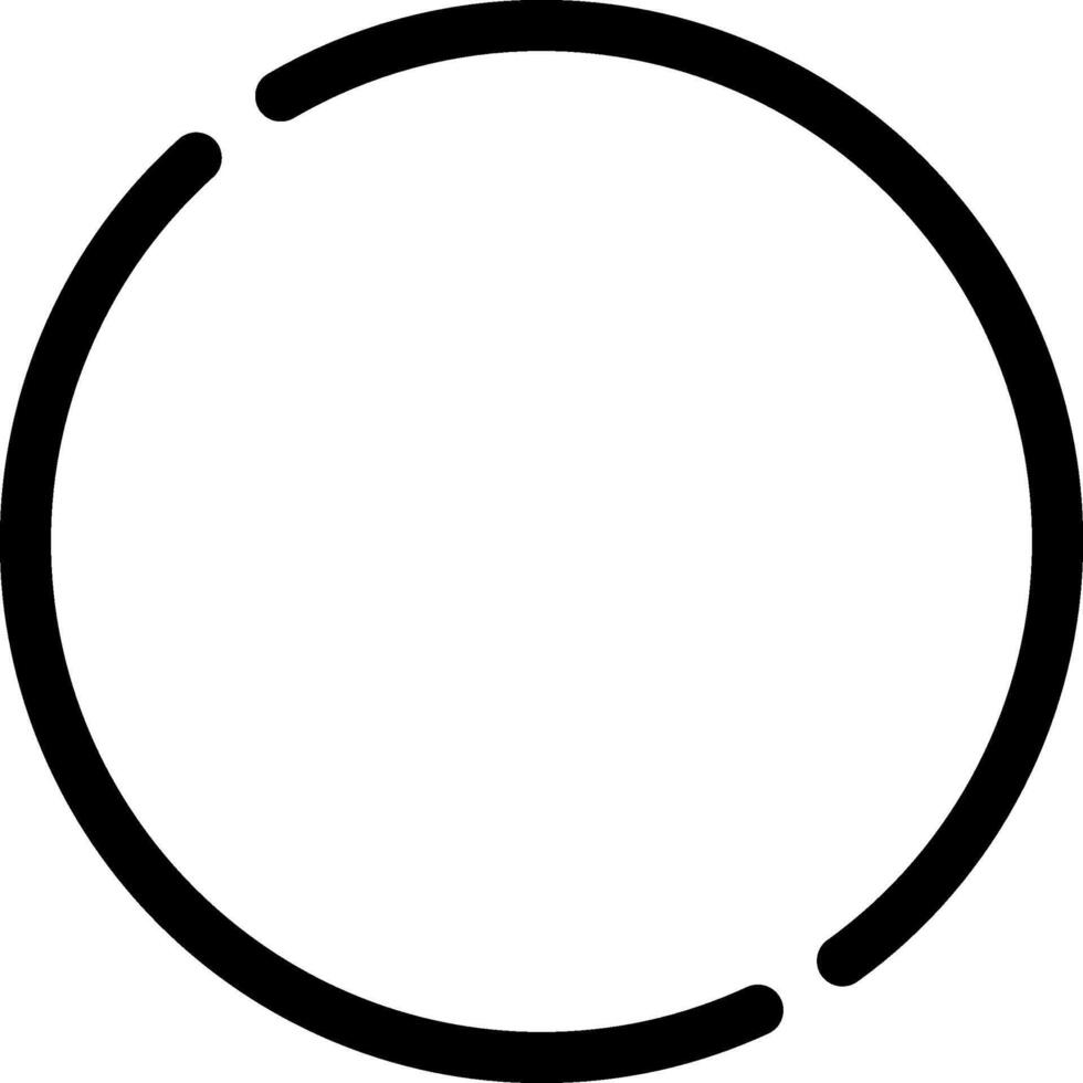 Kreis kreativ Symbol Design vektor