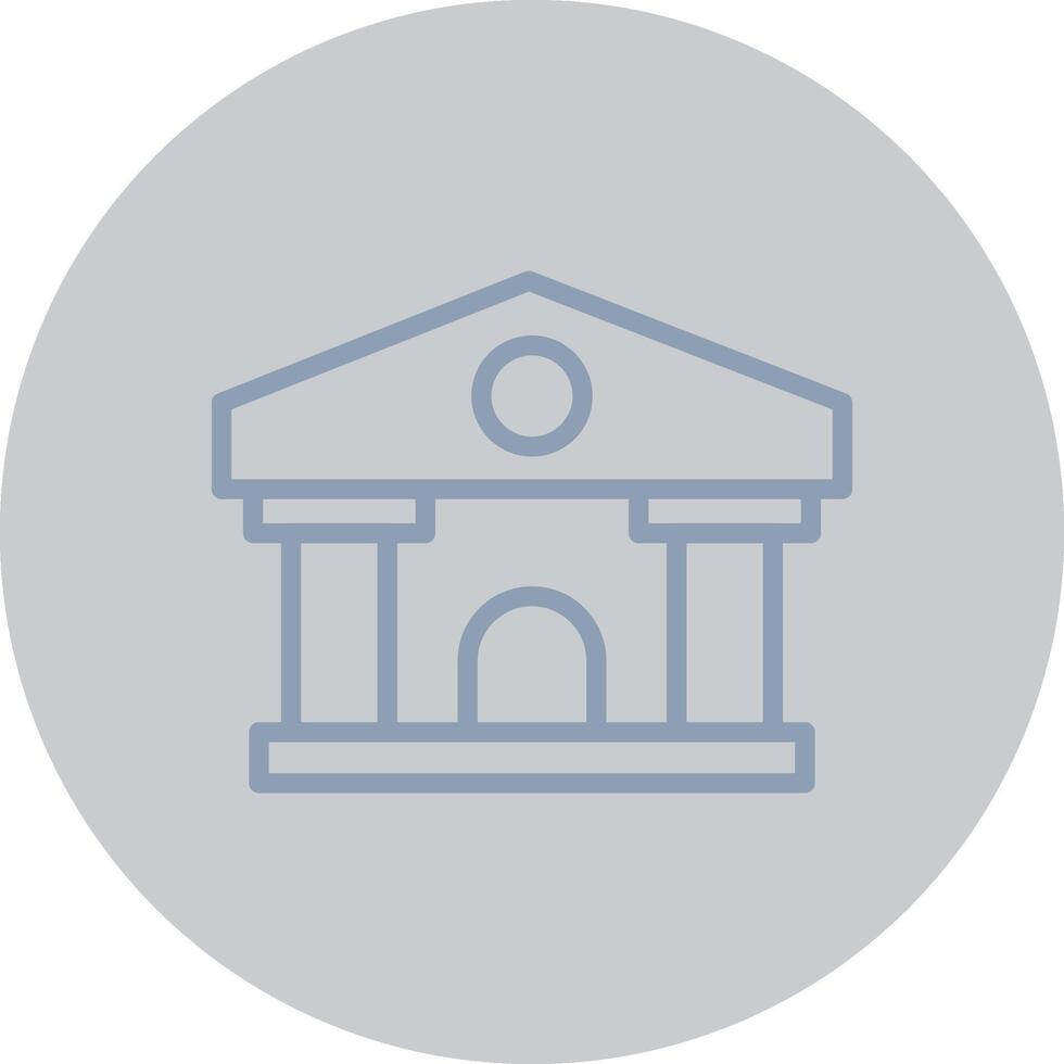 Bank kreatives Icon-Design vektor