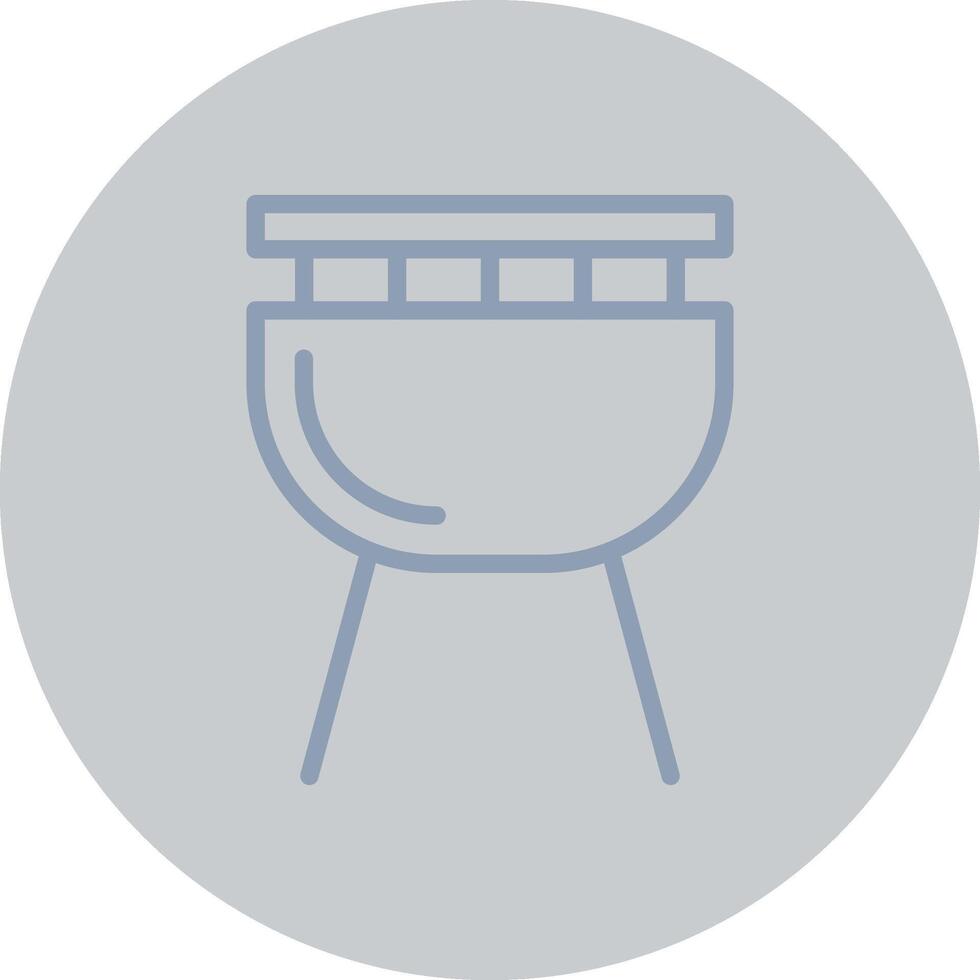 Grill kreatives Icon-Design vektor