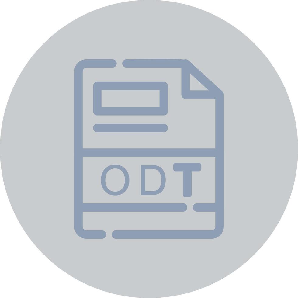 odt kreativ Symbol Design vektor