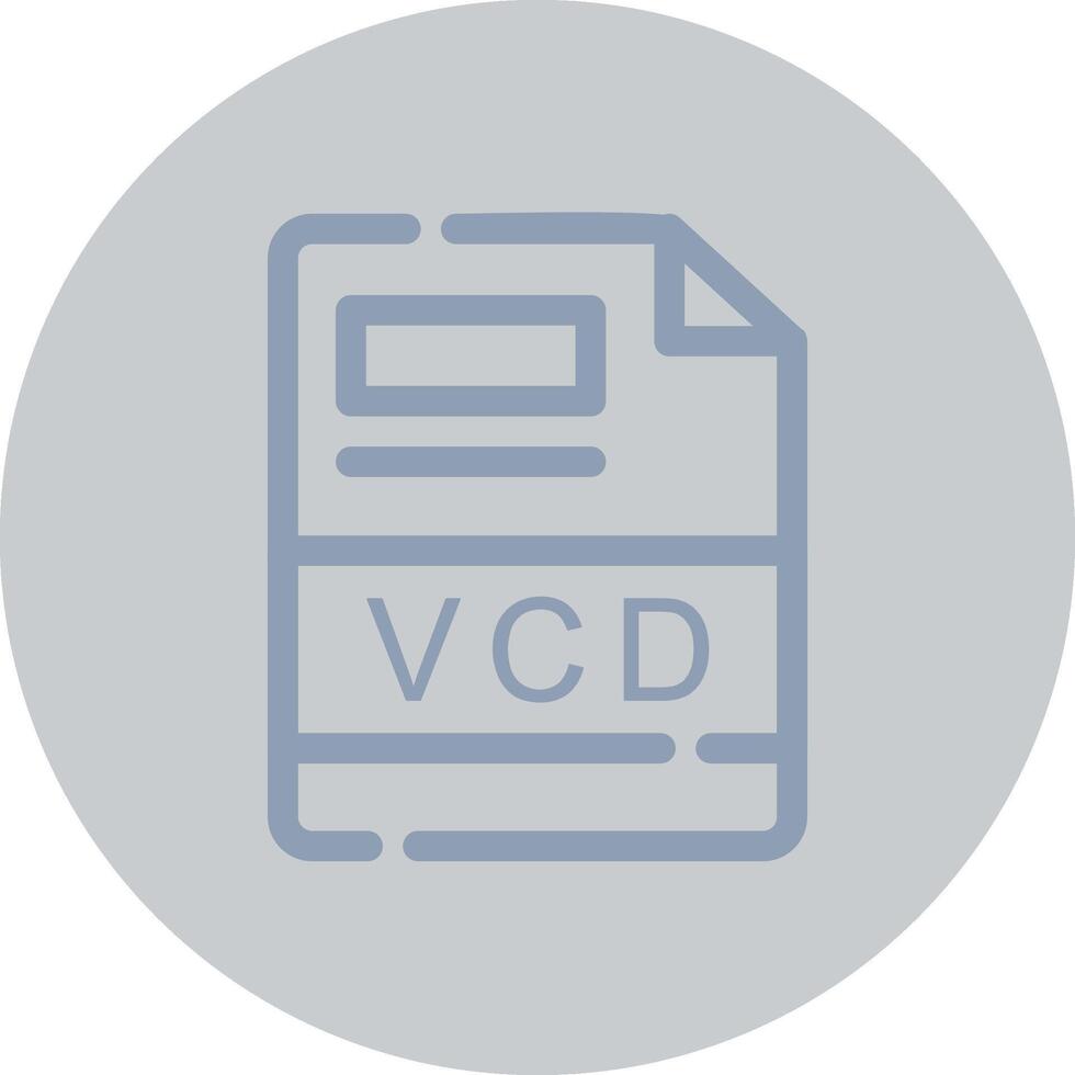 vcd kreativ Symbol Design vektor