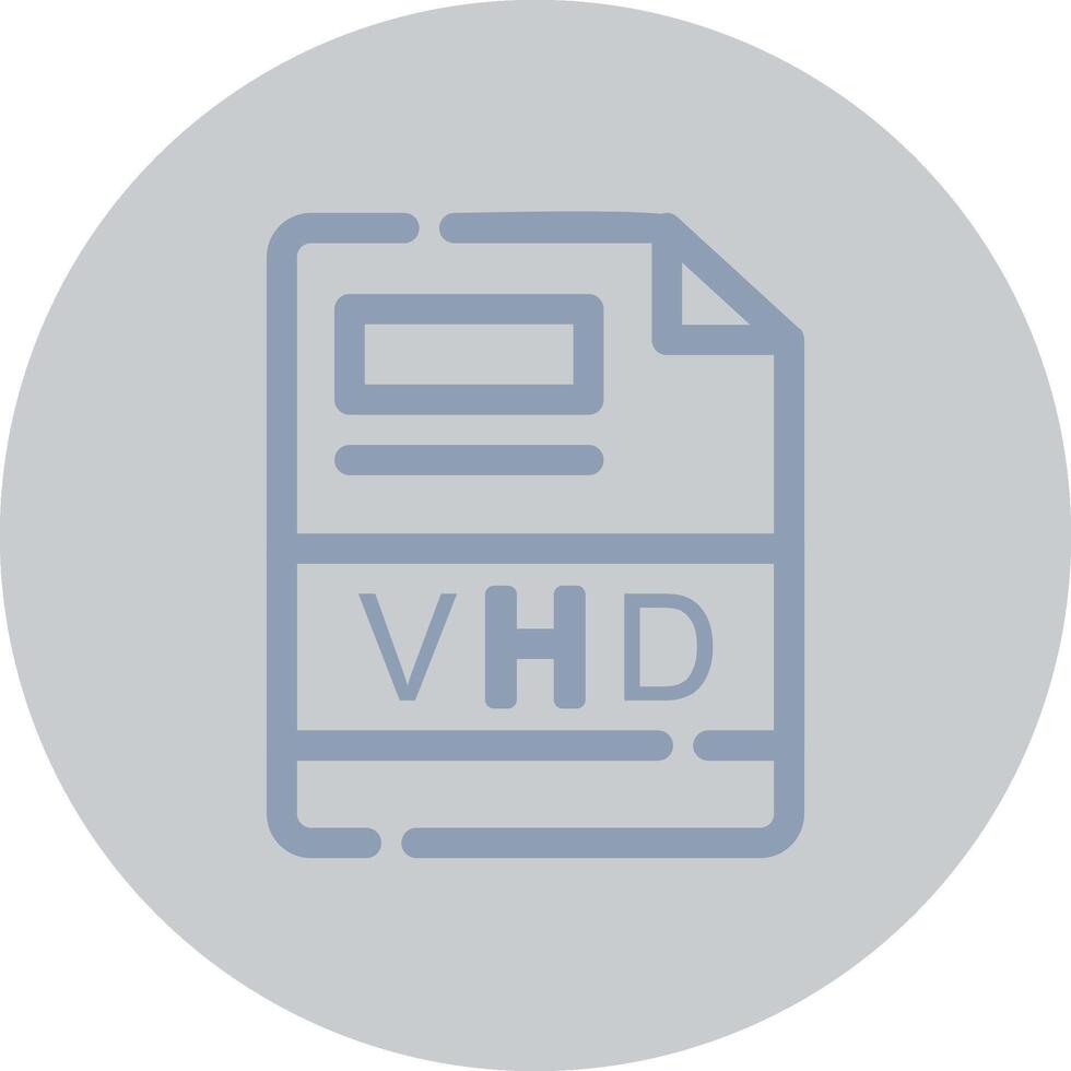 vhd kreativ Symbol Design vektor