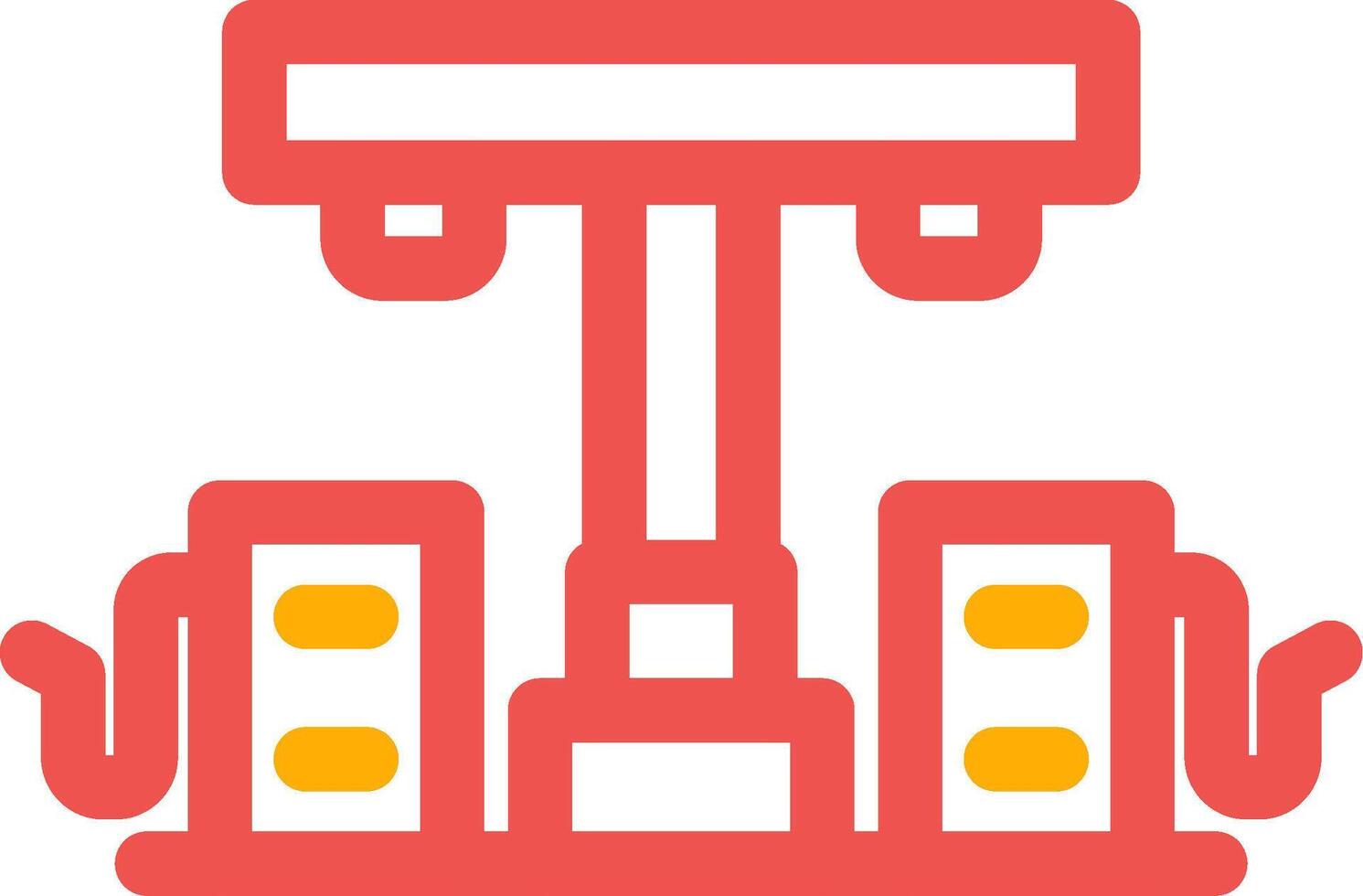 Tankstelle kreatives Icon-Design vektor