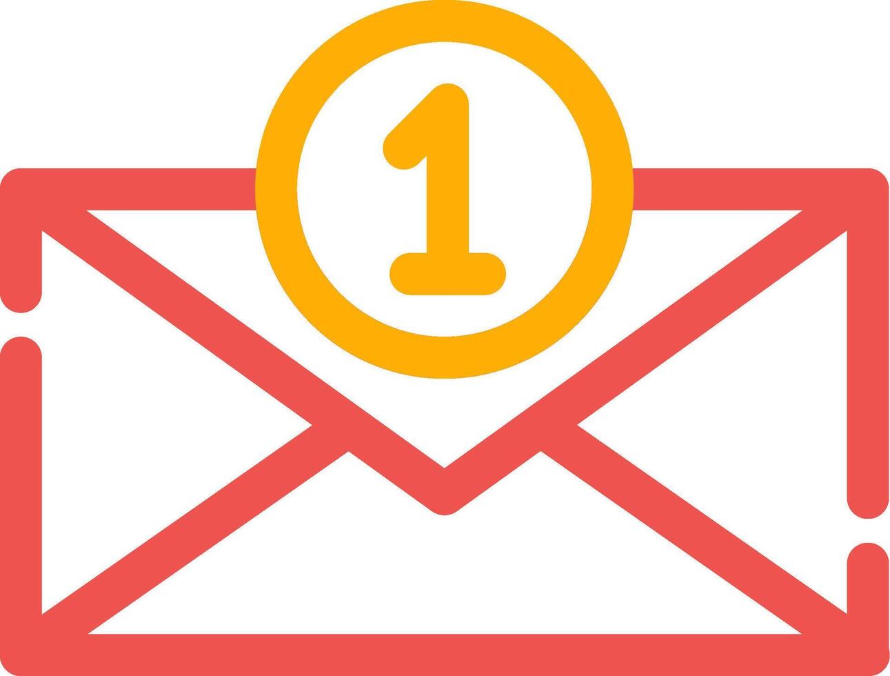 Neu Email kreativ Symbol Design vektor