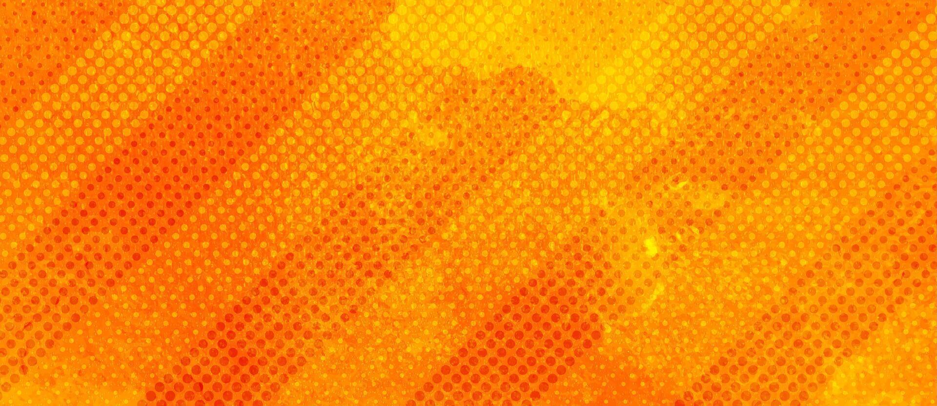 abstrakt orange prickad mönster geometrisk grunge bakgrund vektor