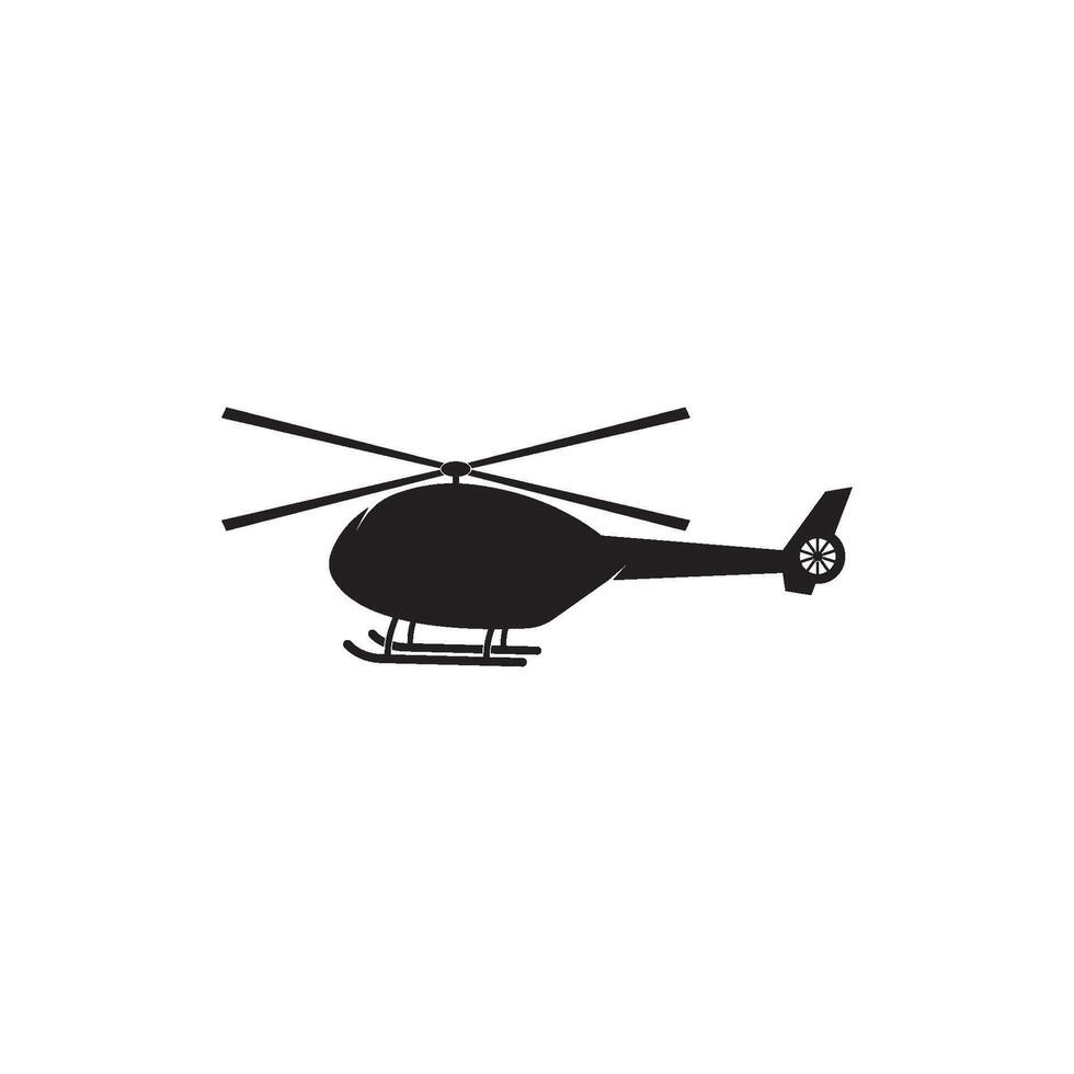 Hubschrauber Vektor Design Illustration Logo