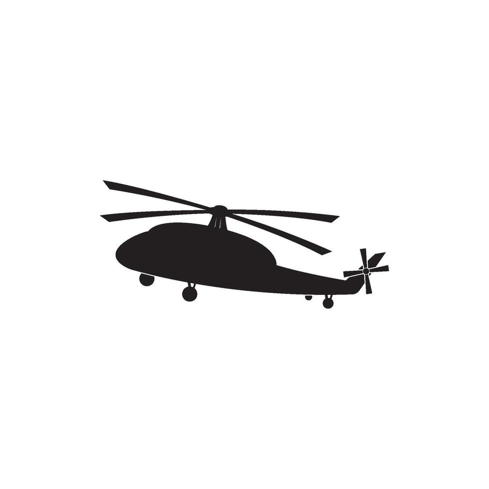 helikopter vektor design ilustration logotyp
