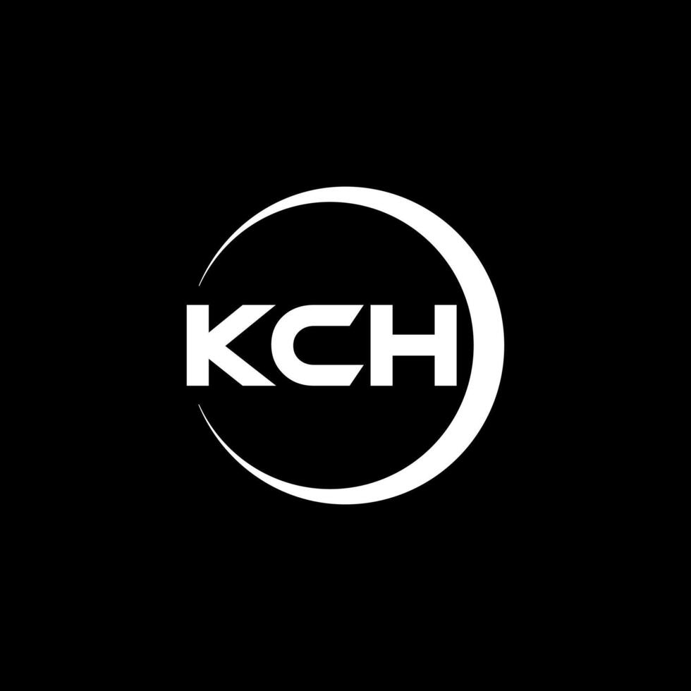 kch Brief Logo Design, Inspiration zum ein einzigartig Identität. modern Eleganz und kreativ Design. Wasserzeichen Ihre Erfolg mit das auffällig diese Logo. vektor