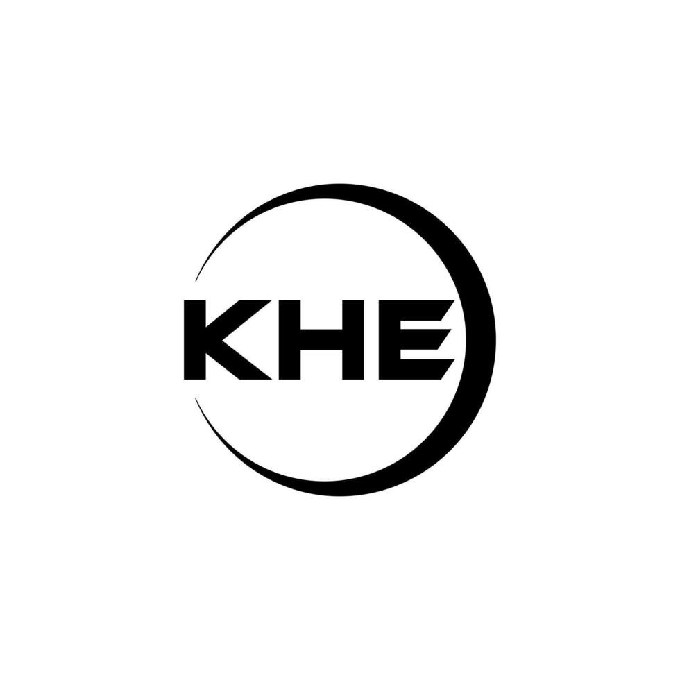 khe Brief Logo Design, Inspiration zum ein einzigartig Identität. modern Eleganz und kreativ Design. Wasserzeichen Ihre Erfolg mit das auffällig diese Logo. vektor