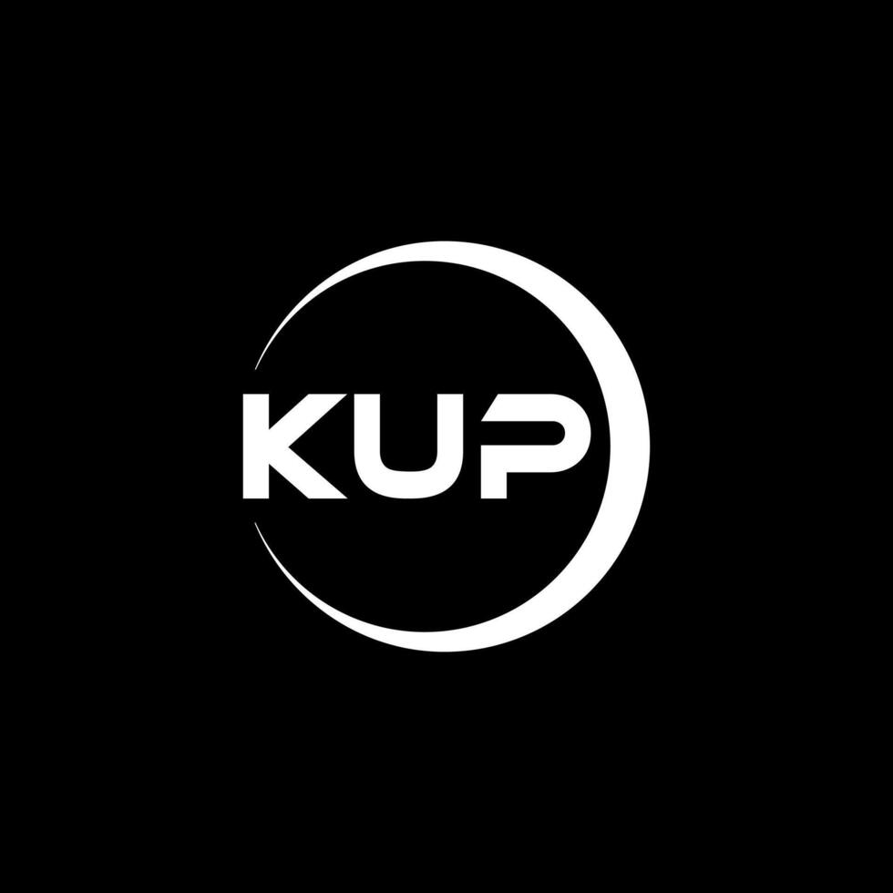 kup Brief Logo Design, Inspiration zum ein einzigartig Identität. modern Eleganz und kreativ Design. Wasserzeichen Ihre Erfolg mit das auffällig diese Logo. vektor