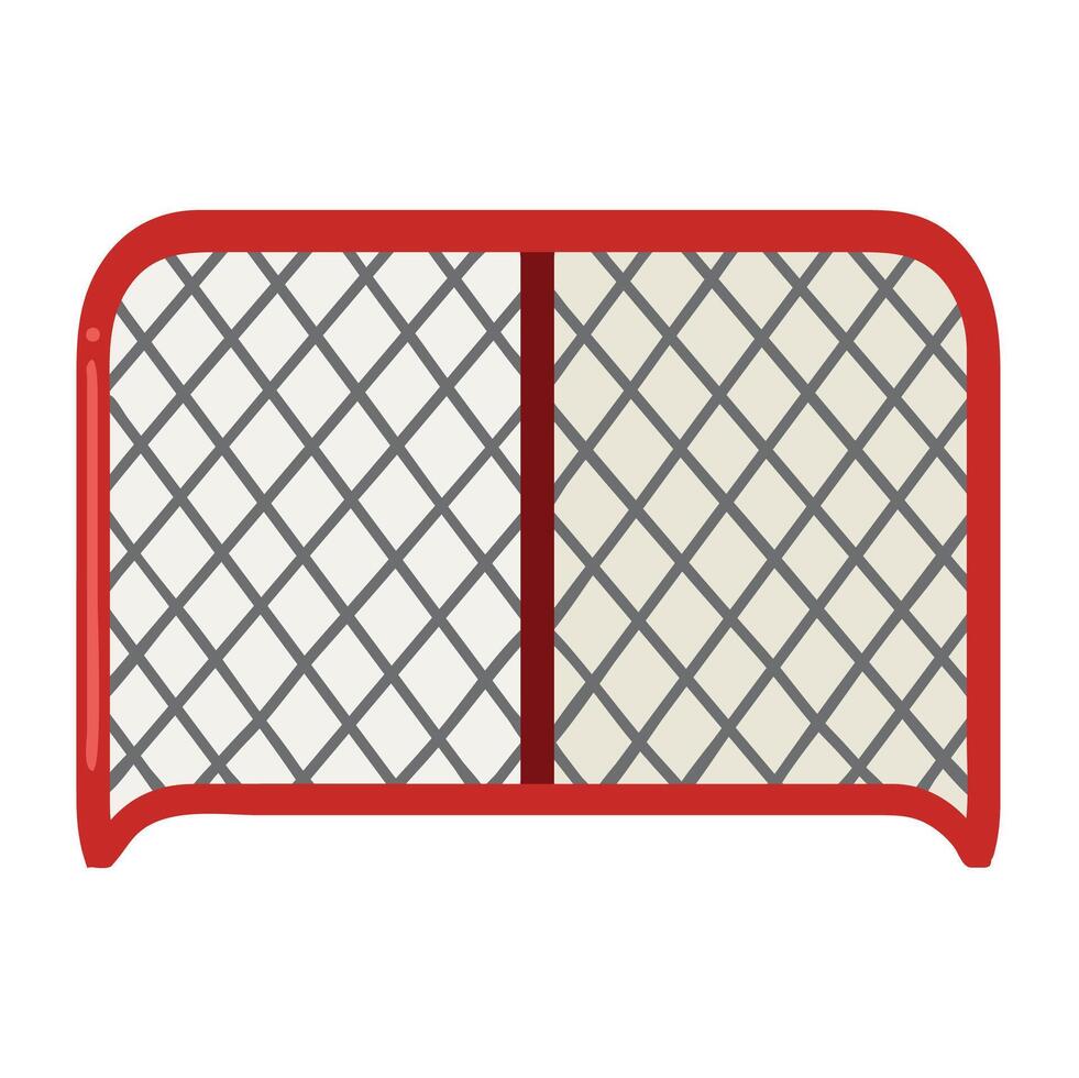 hockey netto ikon ClipArt avatar logotyp isolerat vektor illustration