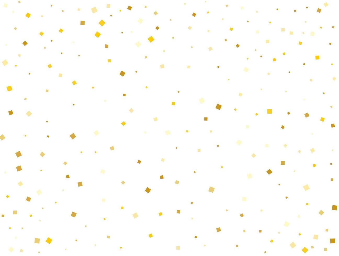 Luxus Gold Platz Konfetti. Vektor Illustration