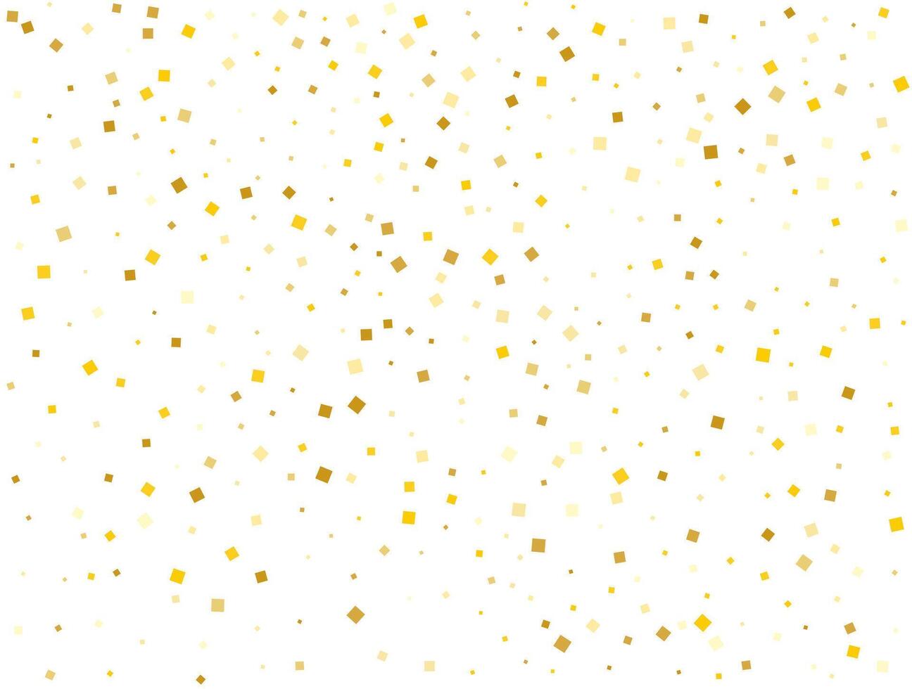 Luxus Gold Platz Konfetti. Vektor Illustration