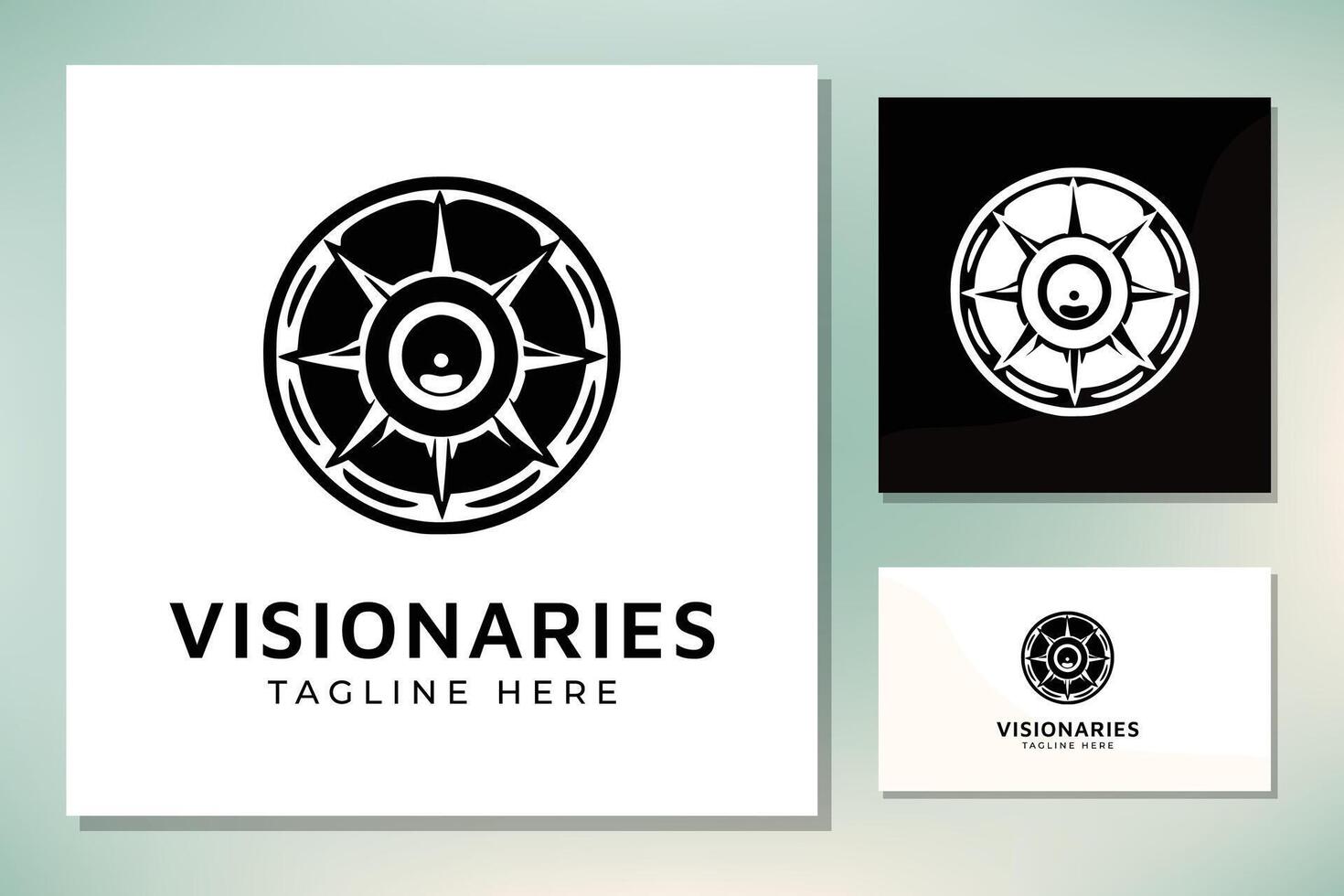 klassisch Kunst Deko von Auge zum Illuminaten, Illusion, Geheimnis, Schatz, Magie, Vision, Geheimnis, visuell und optisch Logo Design vektor