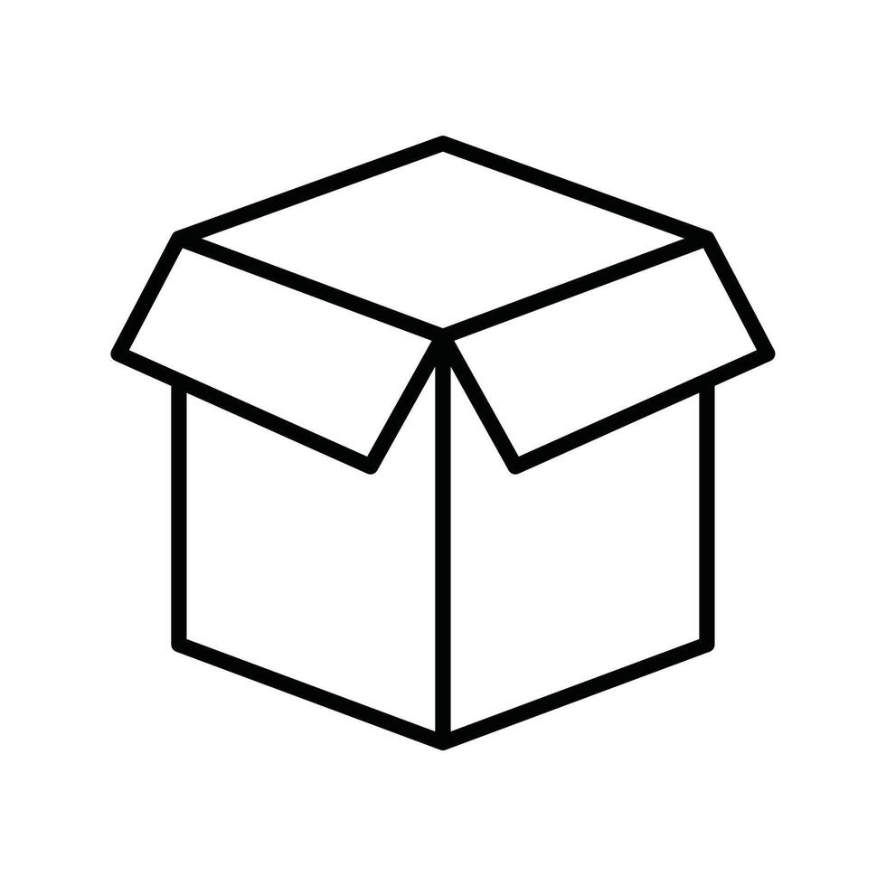 Box Versand Konstruktion Werkzeuge zum Gebäude, Tischler, Haus, Herstellung vektor