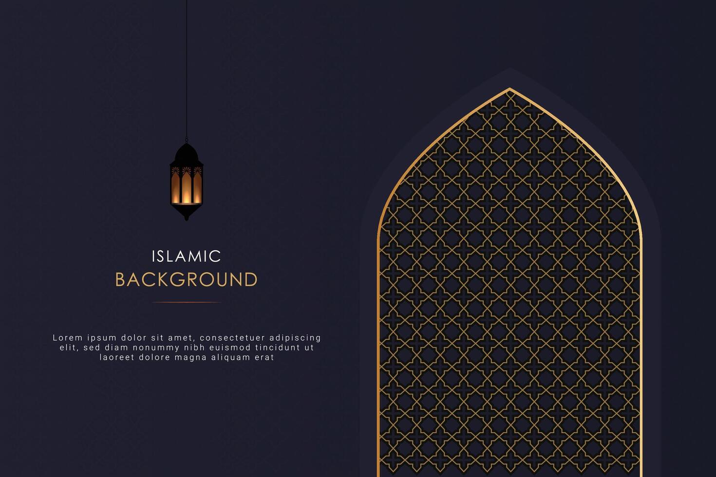 islamisch Arabisch Vektor Hintergrund. abstrakt Hintergrund. Arabisch Schöne Grüße Vorlage.