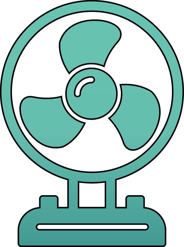 Fan-Vektor-Symbol vektor