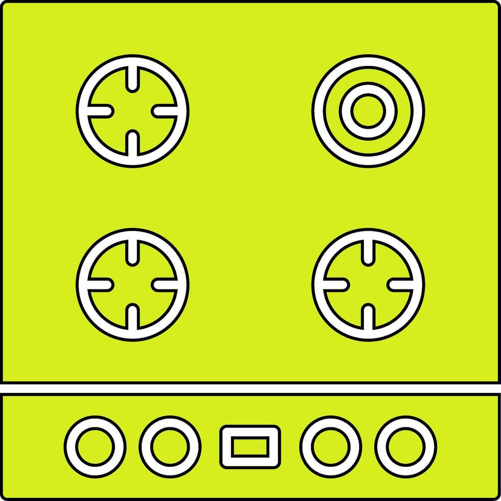 Kochfeld Vektor Symbol