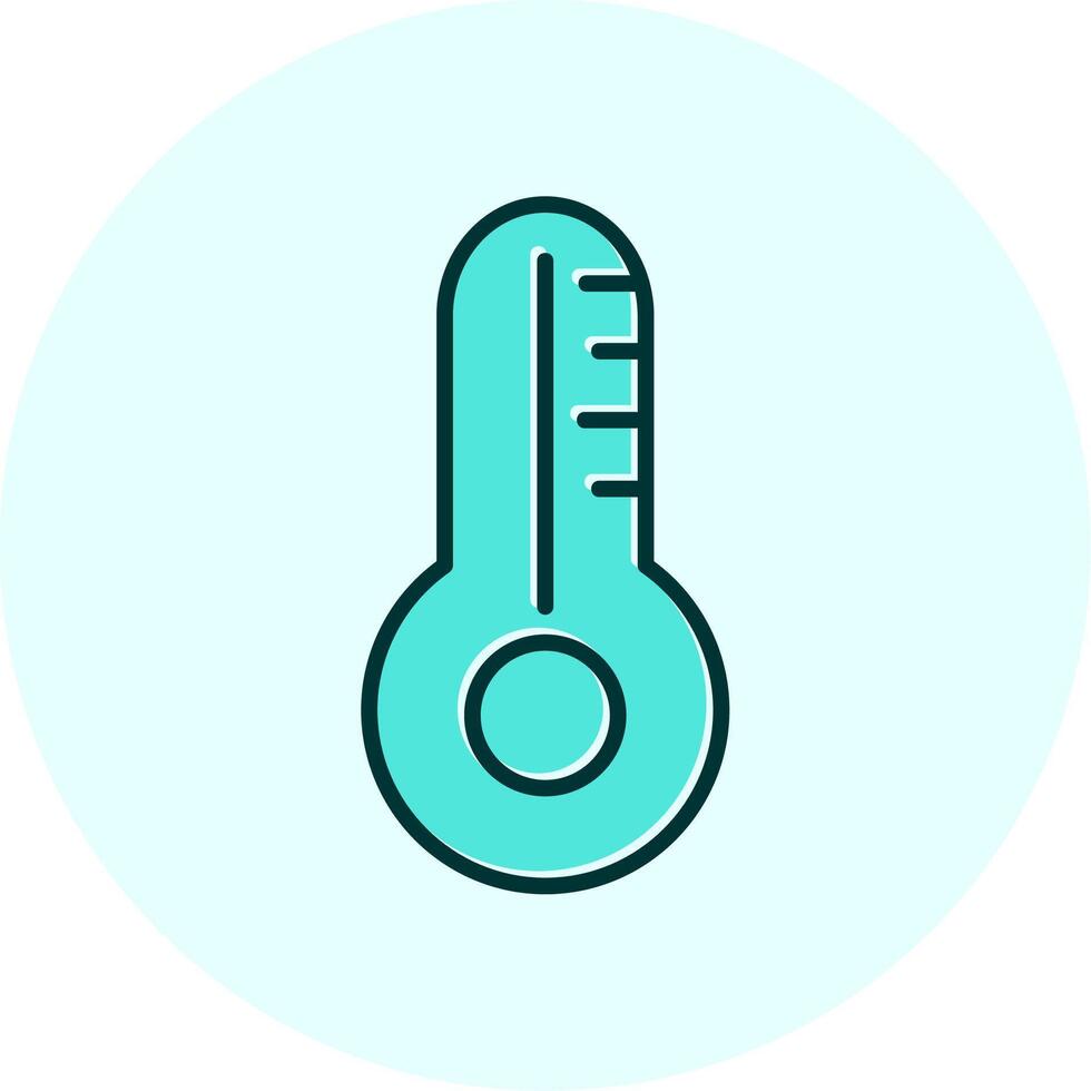 Thermometer-Vektor-Symbol vektor