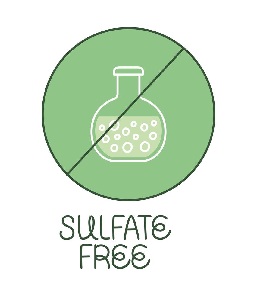 Sulfat freie Illustration vektor