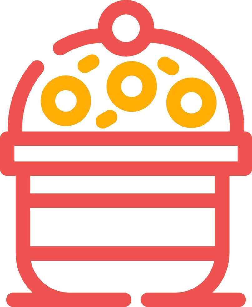 Cupcake kreatives Icon-Design vektor