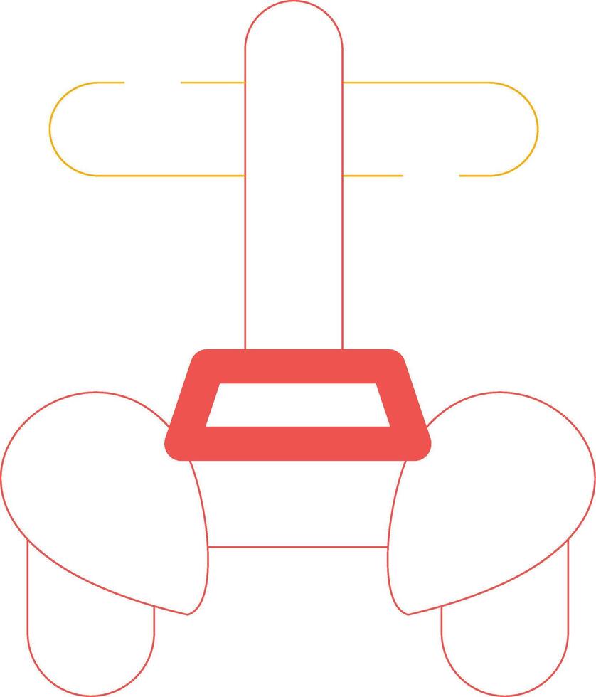 Polizei Segway kreativ Symbol Design vektor