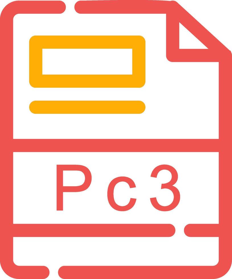 pc3 kreativ Symbol Design vektor