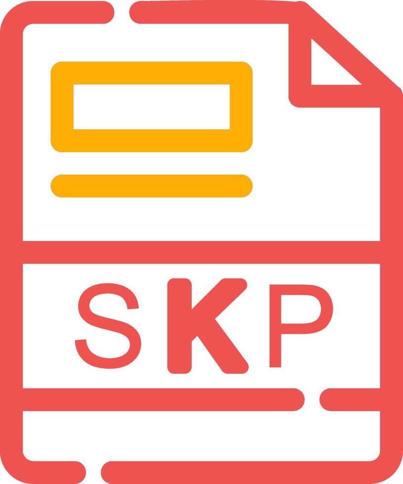 skp kreativ ikon design vektor