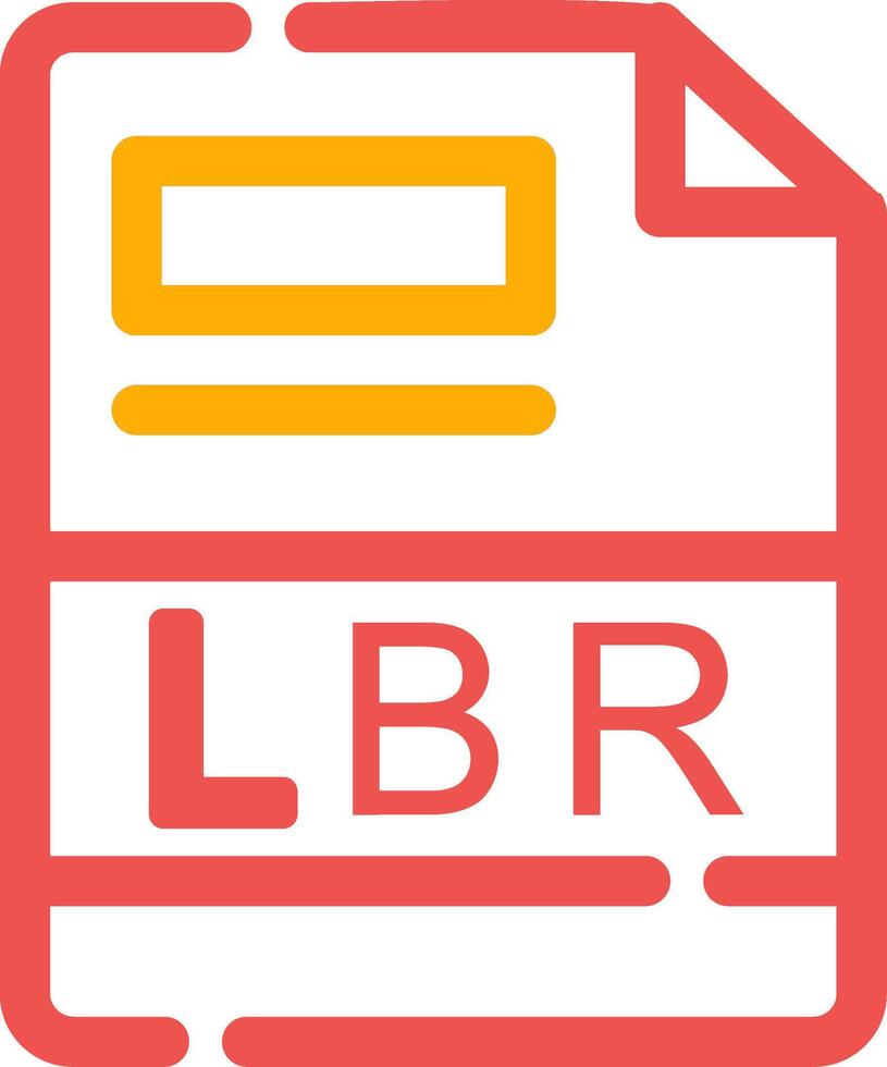 lbr kreativ Symbol Design vektor