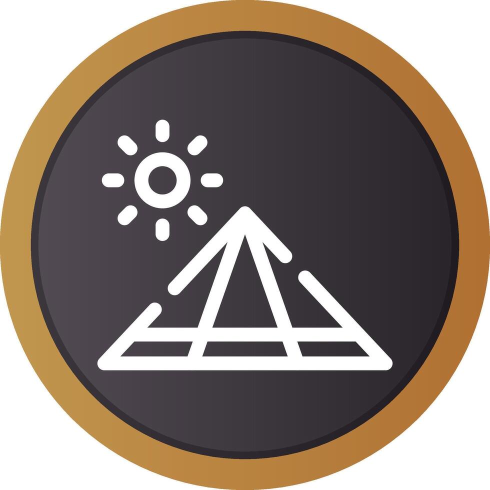 Pyramide kreatives Icon-Design vektor