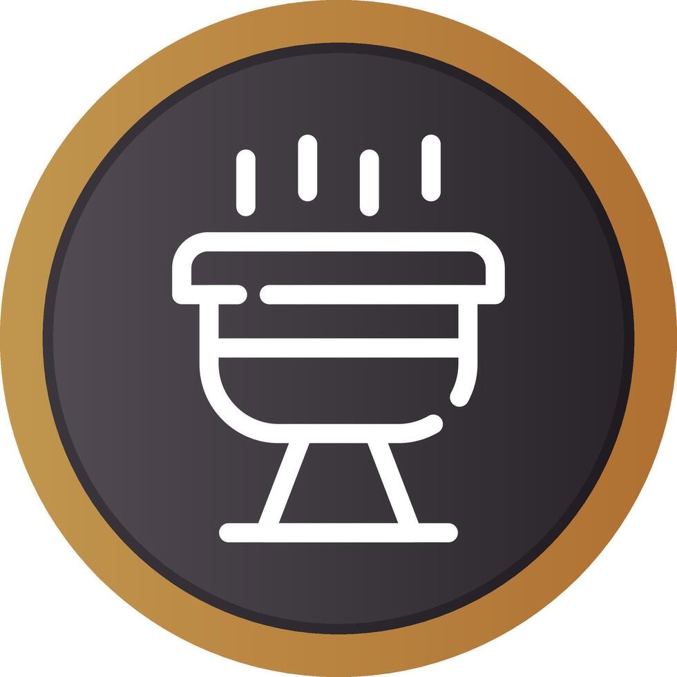 BBQ kreatives Icon-Design vektor