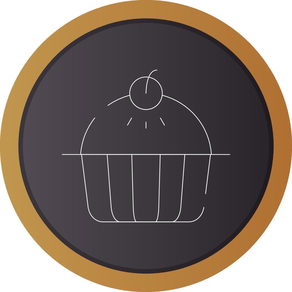 Apfelkuchen kreatives Icon-Design vektor