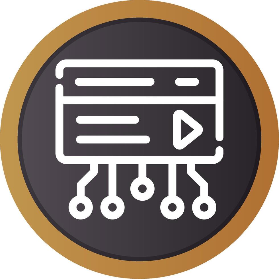 elektronisch Anerkennung Karte kreativ Symbol Design vektor