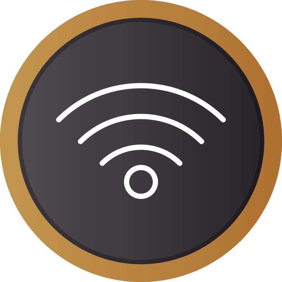 Wifi kreatives Icon-Design vektor