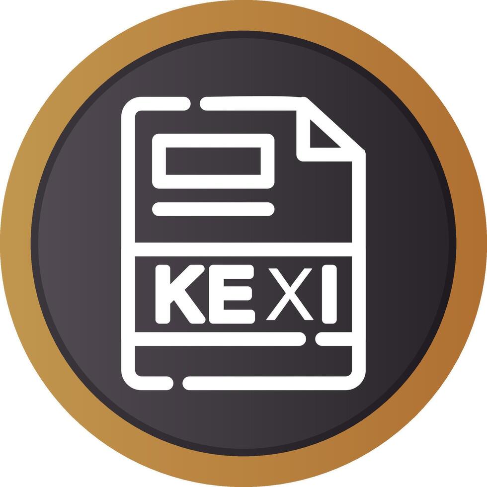 Kexi kreativ Symbol Design vektor