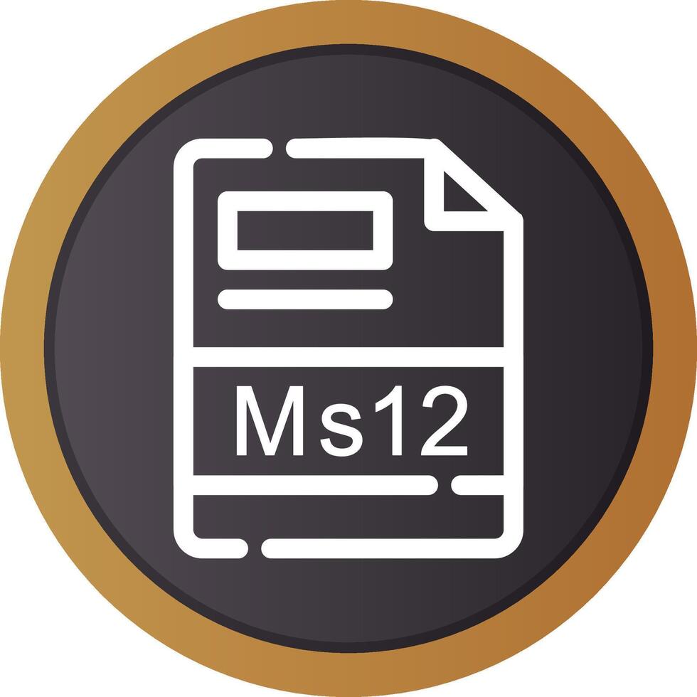 ms12 kreativ Symbol Design vektor