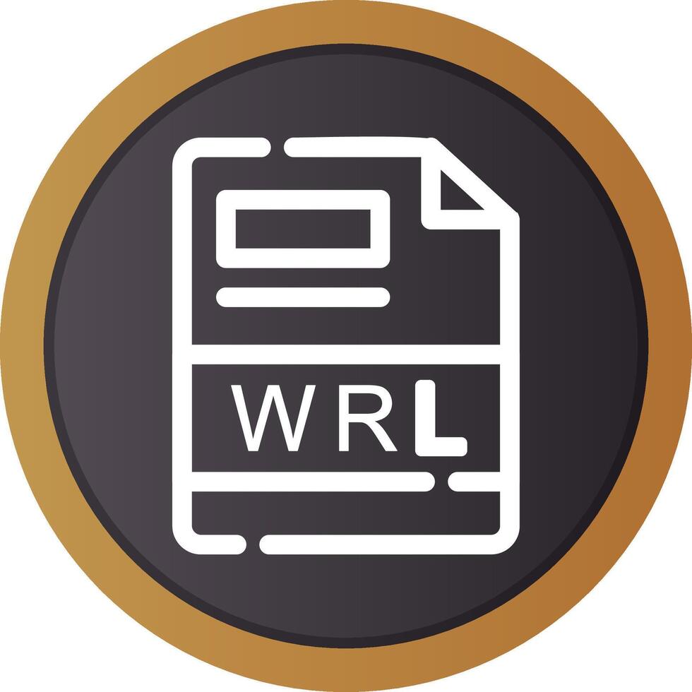 Wrl kreativ Symbol Design vektor