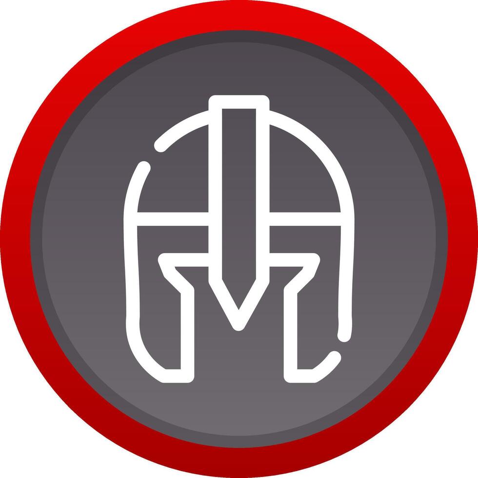 Helm kreatives Icon-Design vektor