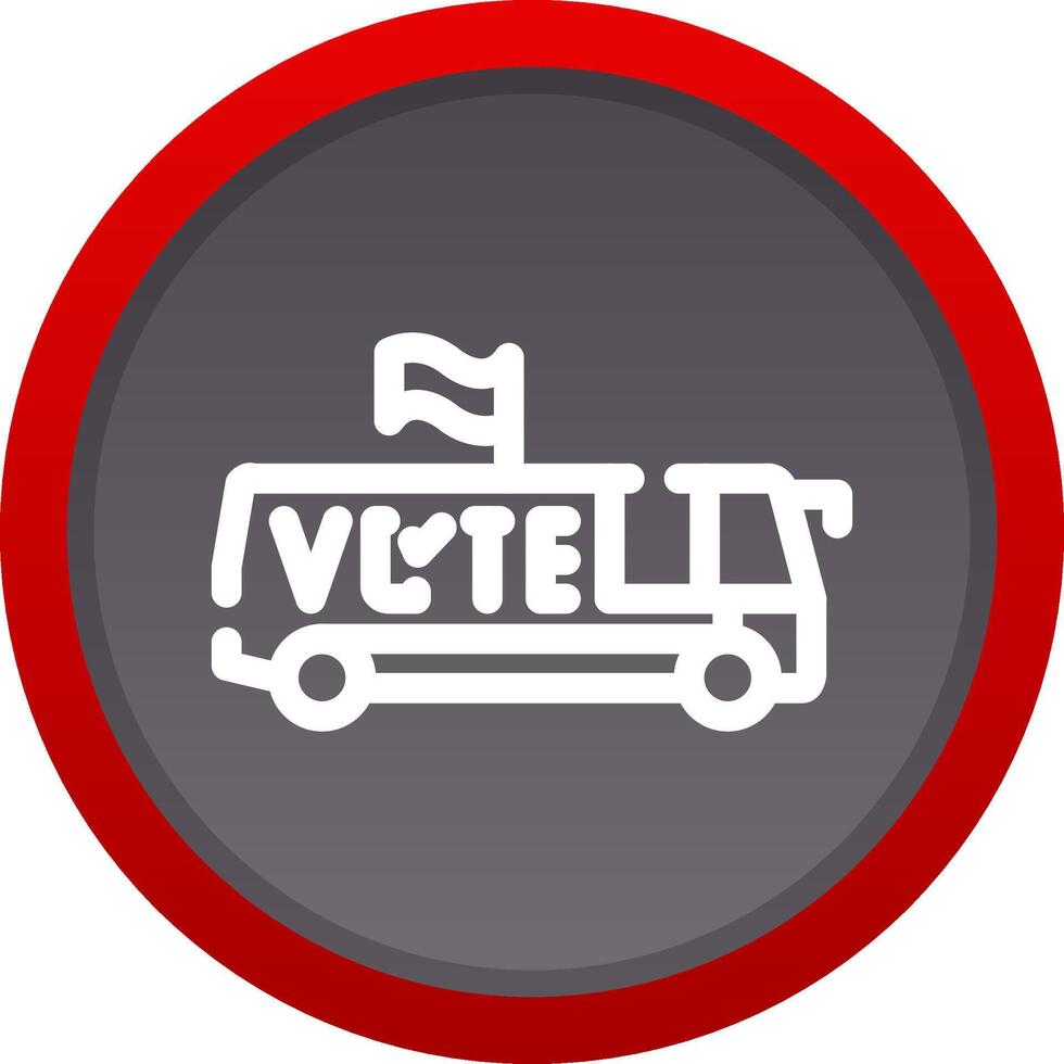 Bus kreatives Icon-Design vektor