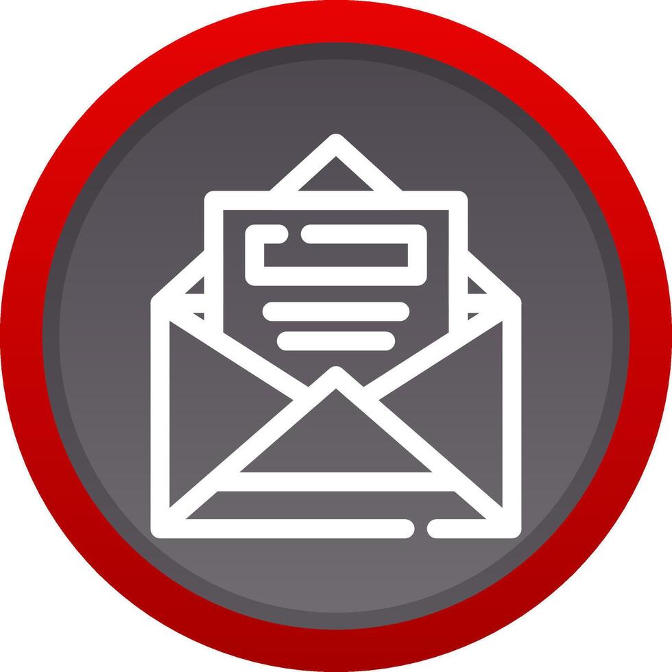 öffnen Email kreativ Symbol Design vektor