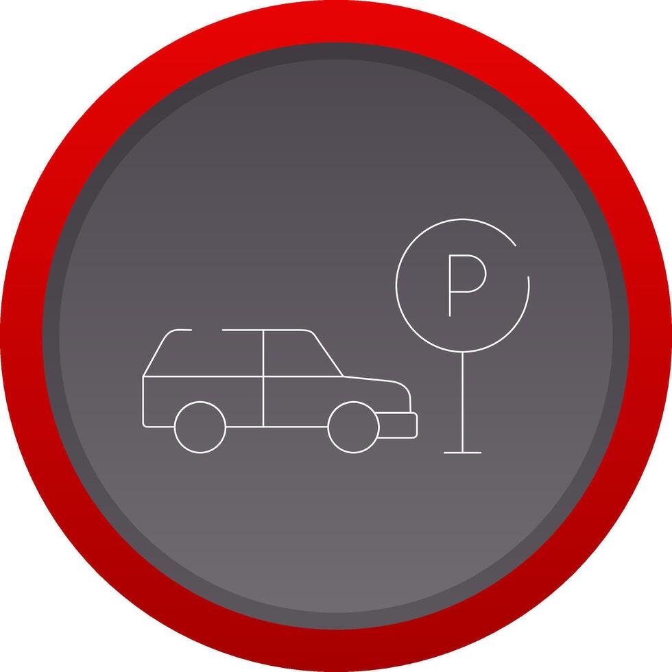 Taxi Parkplatz kreativ Symbol Design vektor