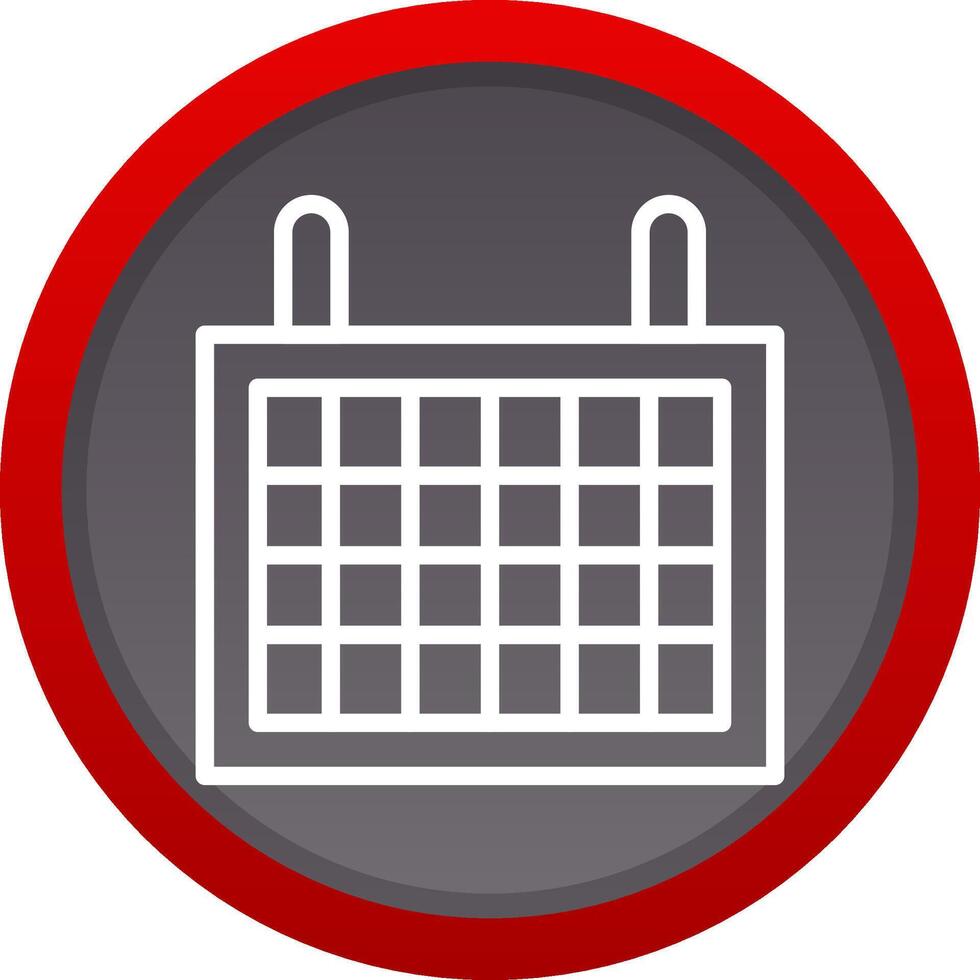 Kalender kreatives Icon-Design vektor