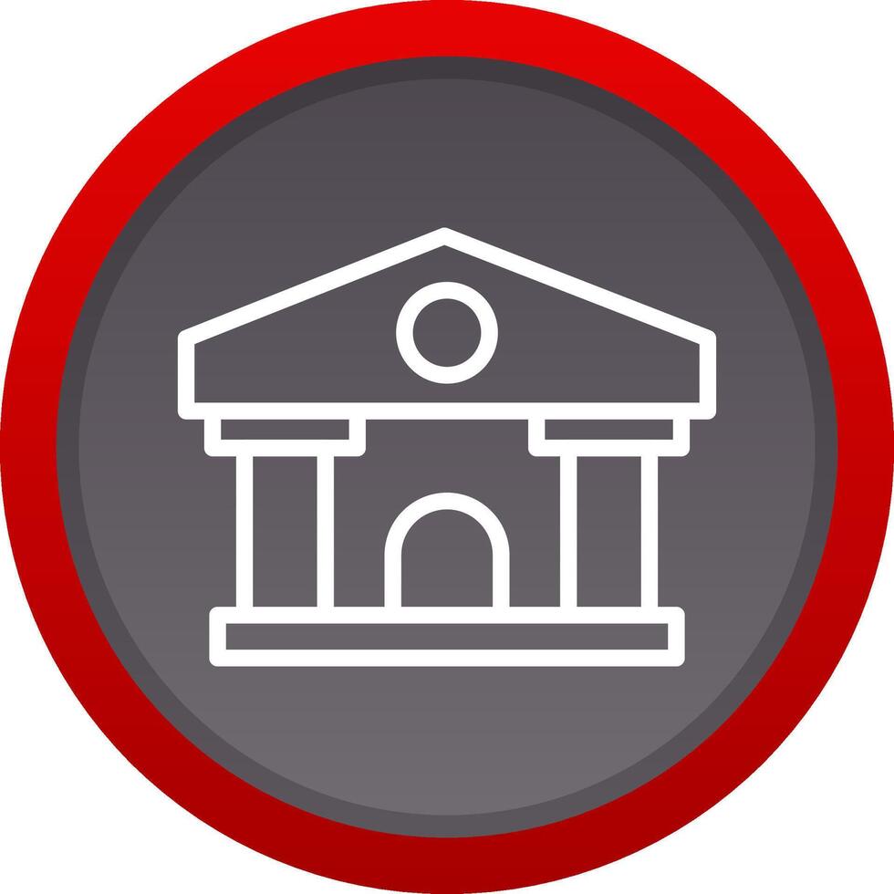 Bank kreatives Icon-Design vektor