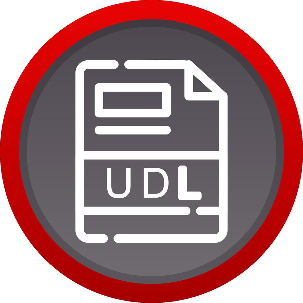 udl kreativ Symbol Design vektor