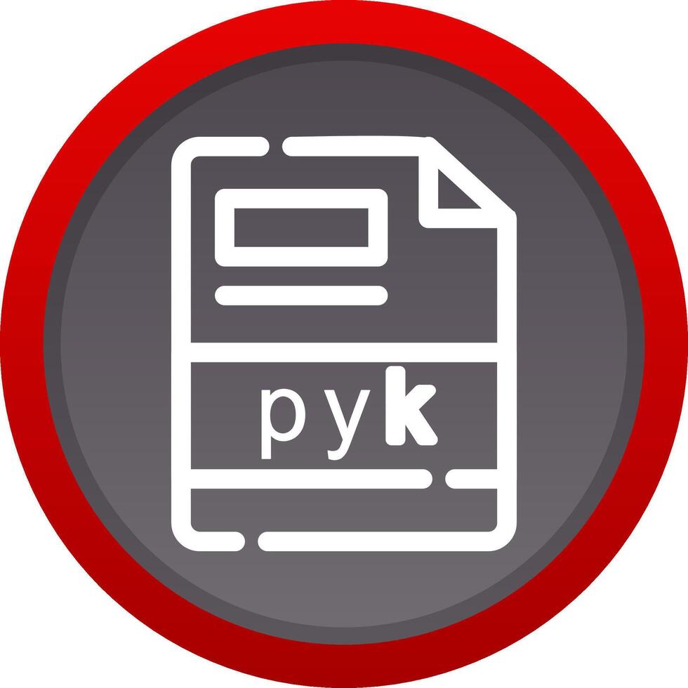 pyk kreativ Symbol Design vektor