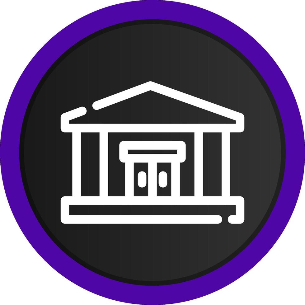 Bank kreatives Icon-Design vektor