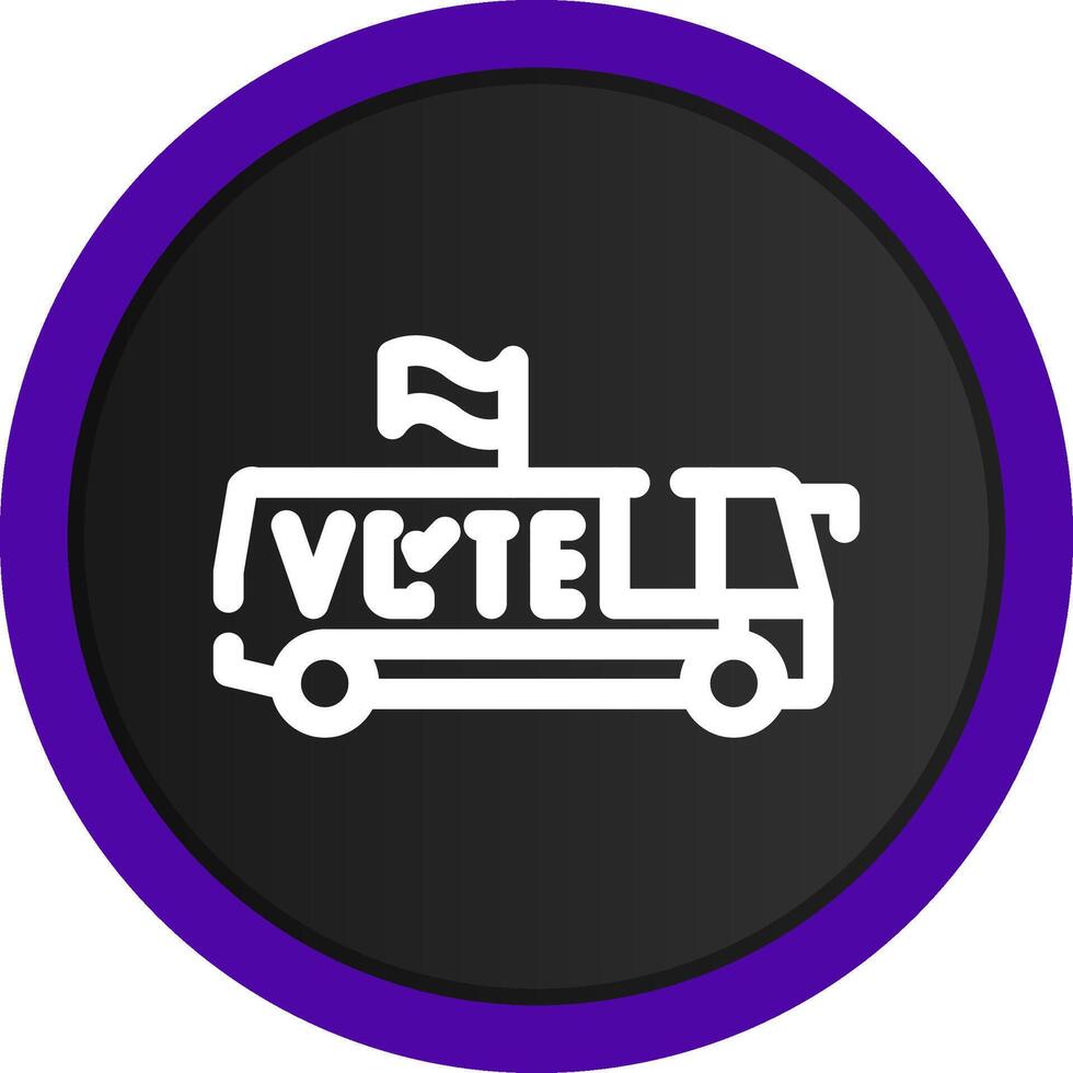 Bus kreatives Icon-Design vektor