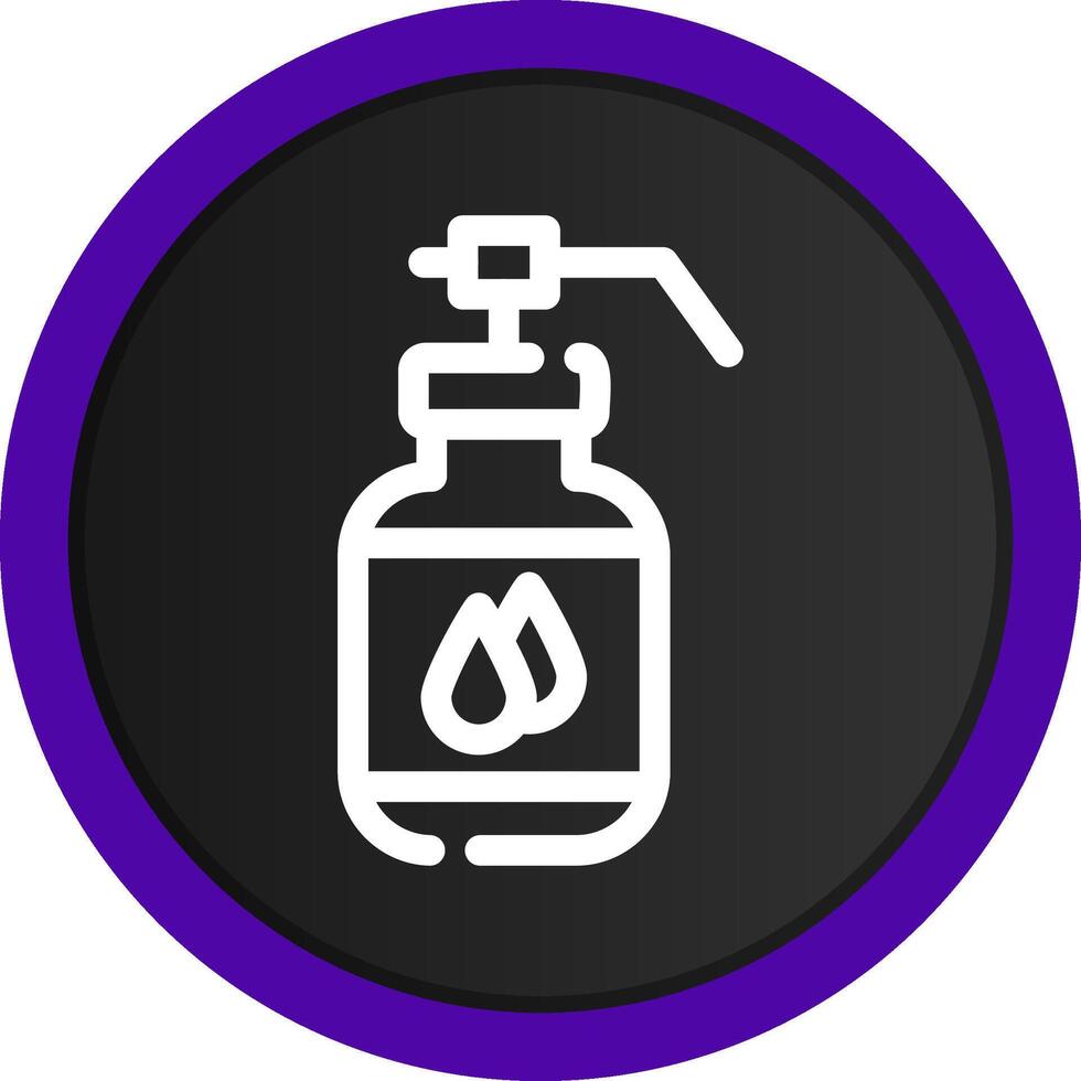 Shampoo kreatives Icon-Design vektor